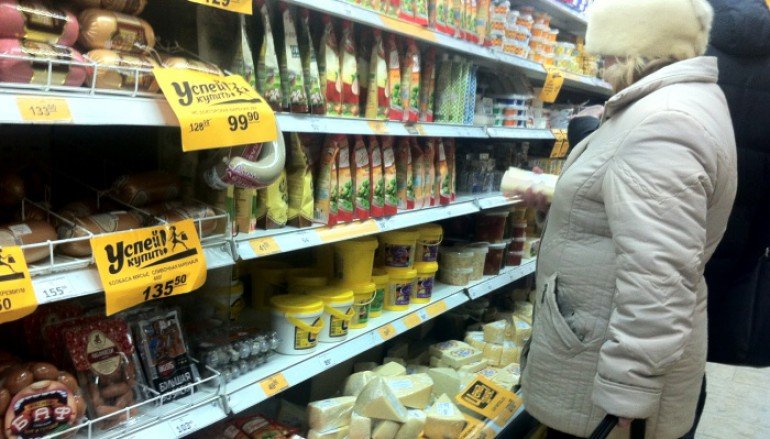 В крае замедлился рост цен на продукты