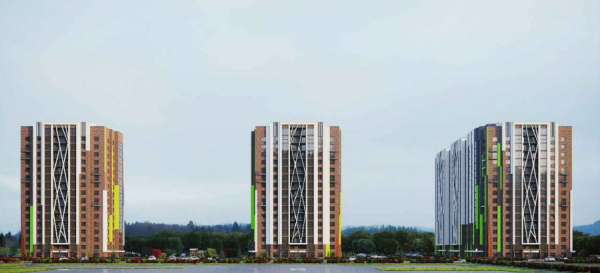 Пара «иголок» для панельных «Елочек»: чем смутил архитекторов проект самого экологичного жилого комплекса Барнаула