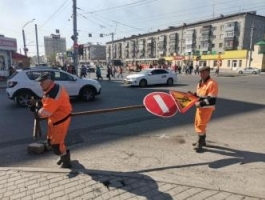 Проспект Ленина в районе Нового рынка перекрыли