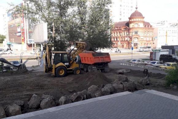 На месте арт-байка сделают небольшой сквер