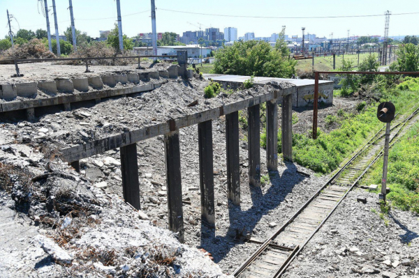 Работы по реконструкции моста на проспекте Ленина в Барнауле идут по графику