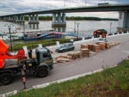 Новую барнаульскую набережную почти достроили