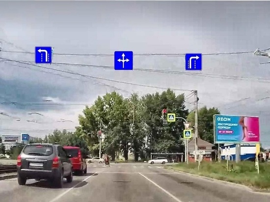 В Барнауле в тестовом режиме изменят направления полос на перегруженном проспекте Космонавтов