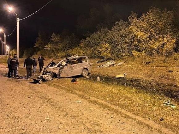 В страшной аварии погибла денщина и дети из Кош-Агача