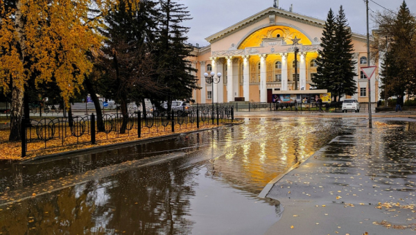 Несколько улиц в Бийске затопило из-за ливней