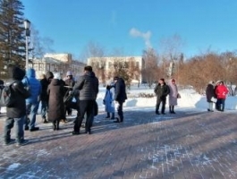 В Барнауле обманутые дольщики вышли на митинг