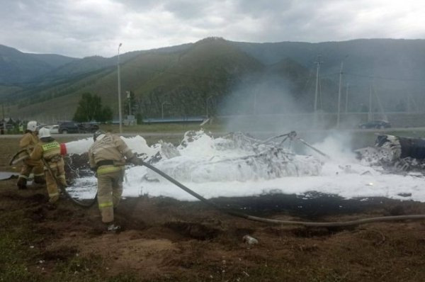 На борту рухнувшего на Алтае вертолета находился гражданин Белоруссии