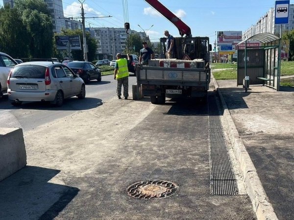 Новую ливневку установили на затапливаемом участке в Барнауле