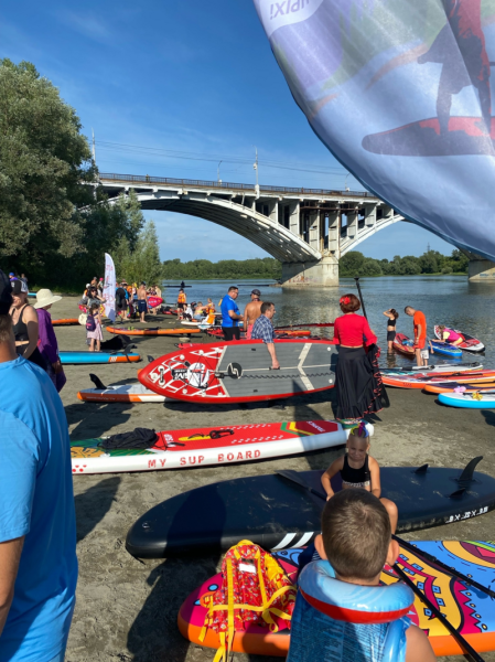 Первый в Алтайском крае SUP фестиваль прошел в Бийске