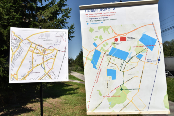 Власти планируют продлить Красный проспект в Новосибирске