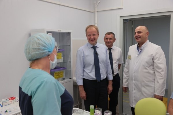 Губернатор Томенко потребовал завершить ремонт школы в Ракитах к 1 сентября