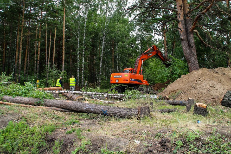 Что за дорогу в объезд строящейся развязки хотят проложить в Барнауле