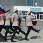 ФОТОБАНК. Люди и собаки: как в Новосибирске отметили 100-летие ППС?