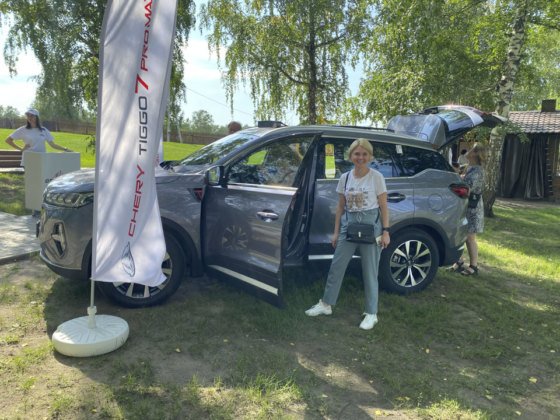 ФОТОБАНК. В Новосибирске состоялась внедорожная презентация Chery Tiggo 7 Pro Max AWD