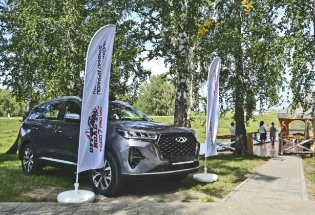 ФОТОБАНК. В Новосибирске состоялась внедорожная презентация Chery Tiggo 7 Pro Max AWD