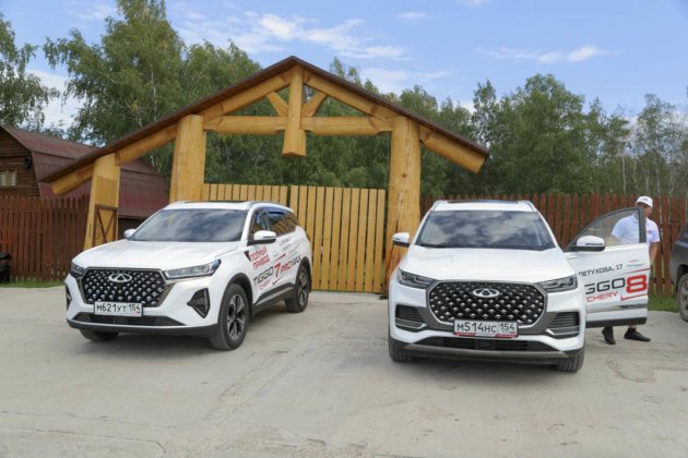 ФОТОБАНК. В Новосибирске состоялась внедорожная презентация Chery Tiggo 7 Pro Max AWD