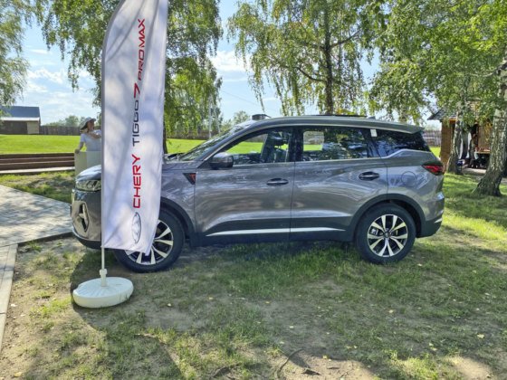 ФОТОБАНК. В Новосибирске состоялась внедорожная презентация Chery Tiggo 7 Pro Max AWD
