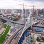 Готовность оценивается в 90%: четвертый мост в Новосибирске начали красить