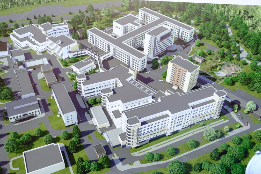 В новосибирской клинике им. ак. Е.Н. Мешалкина построят 7 новых корпусов за 13 млрд рублей