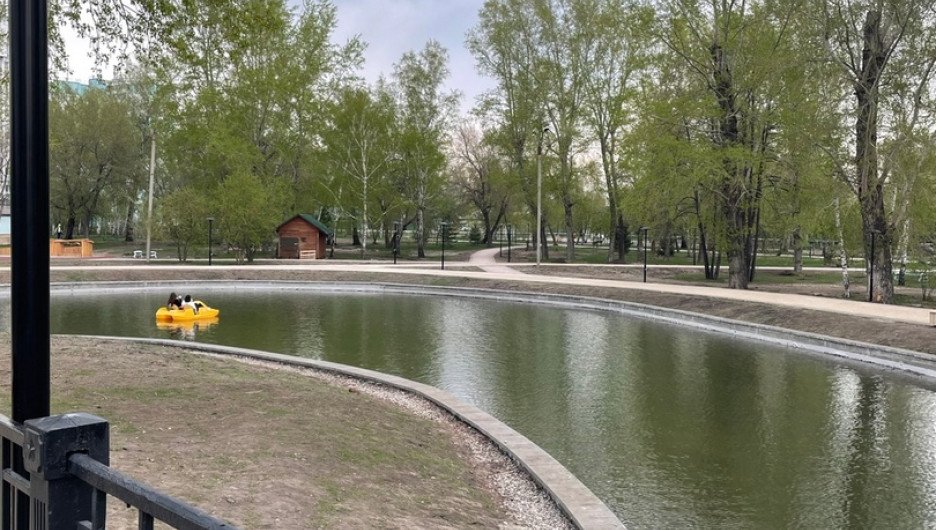 В парке "Изумрудный" прошла финальная реконструкция